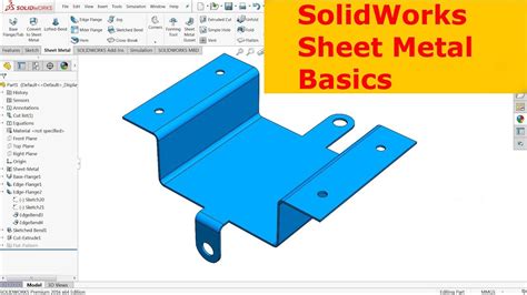 solidworks 2015 sheet metal|solidworks sheet metal examples.